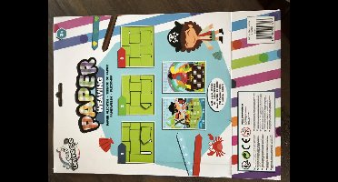 "craft universe Paper Weaving ""Piraat"" - Papier weven - 2 afbeeldingen"