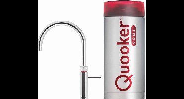Quooker Fusion Round Kokendwaterkraan - COMBI boiler - Chroom - 3in1