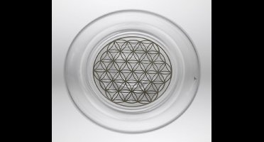 Drinkglas Mythos met Bloem des Levens Platina