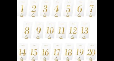 Transparant Goud - 20 stuks