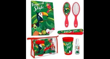 Kids Licensing Toiletset Tropical Style Junior Groen 6-delig