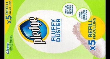 PLEDGE - Fluffy duster - Refill (5 stuks)