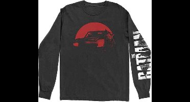 DC Comics Batman - The Batman Red Car & Figure Longsleeve shirt - L - Zwart