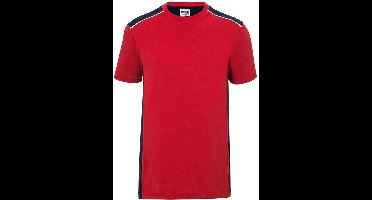 Fusible Systems - Heren James and Nicholson Workwear Level 2 T-Shirt (Roos/Navy)