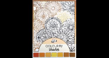 Colour by Shades Kleurboek volwassenen Universe Oranje Uitdeelcadeautjes