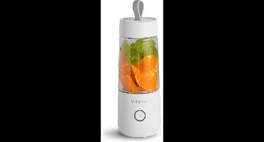 DrPhone V6 Portable Shaker – Juice Shaker – Mixer – Drink en Shake – On The Go – Gym - Shaker – Proteïne en fruit- Wit