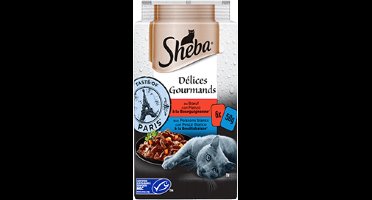 Sheba - Délices Gourmands Rund - 6x50g (300g)