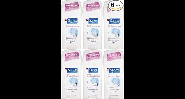 Sanex Deo Stick Dermo Invisible / Anti Marks - Voordeelverpakking 6 x 65 ml