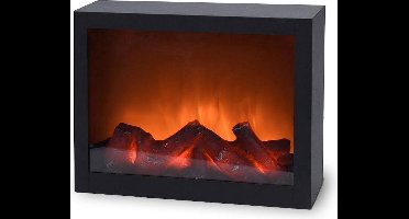 MaxxHome Led Openhaard - Sfeerhaard - Metaal - 30x25cm