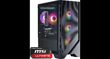 Gaming PC - Powered by MSI - GeForce RTX 5060 Ti 8GB - AMD Ryzen7 5700X - 16GB DDR4 - 500GB SSD - Win 11 Home