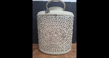 Lantaarn Colman S Beige metaal