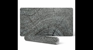 Antislip beschermmat voor op het bureau met houtnerfpatroon 90x45 cm