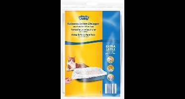 Kattenbakbeschermhoes Swirl XL met elastische rand - 70x55cm - 6x3st