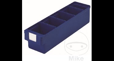 BOITE EN PLASTIQUE bleu 400X93mm