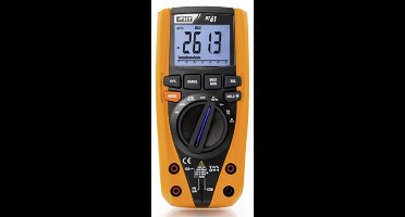 HT Instruments HT61 Multimeter Digitaal CAT III 1000 V, CAT IV 600 V Weergave (counts): 4000