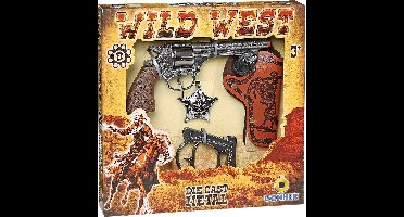 Gonher Speelset Cowboy 4-delig