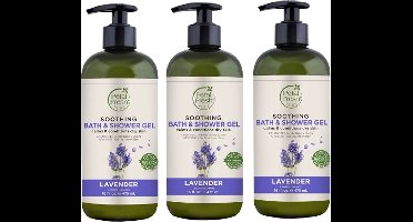 PETAL FRESH - Bath & Shower Gel Lavender - 3 Pak