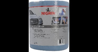 NIGRIN poetspapierrol, 2-laags, blauw