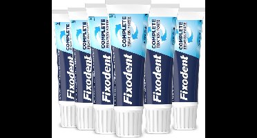 Fixodent Complete Original - Voordeelverpakking 6 Stuks - Kleefpasta