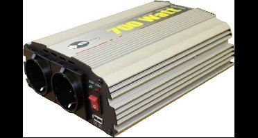 e-ast CL700-D-12 Omvormer 700 W 12 V/DC - 230 V/AC, 5 V/DC