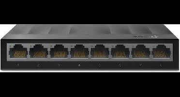 TP-Link LS1008G - Netwerk Switch- Unmanaged - 8 Poorten