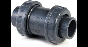 Druk PVC terugslagklep - 50mm - 16 bar