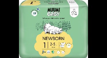 Muumi Baby luiers maat 1 - 2-5 kg - 25 stuks