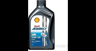 Shell Advance 4T Ultra 15W50 - 1L