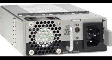 Cisco N2200-PAC-400W, Refurbished switchcomponent Voeding