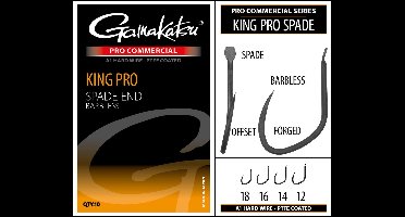 Gamakatsu - Haken PRO-C King Pro Spade A1 PTFE BL - Gamakatsu