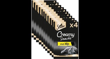 Sheba Kattensnacks - Creamy Snoepjes Kip - 44 stuks