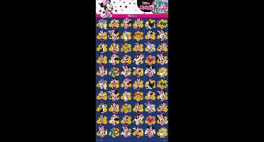 Funny Products Stickervel Minnie Mouse 20 X 10 Cm Papier 60 Stuks