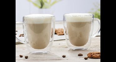 Hi Dubbelwandige Cappucinoglazen - Set van 2