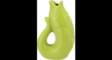 Happy fish double green 13x8x21cm
