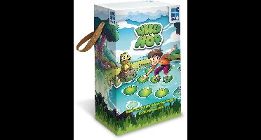 Megableu Kikkerhop - Actief Buitenspel voor Kinderen - Vrolijk Hinkelspel met Leliebladen - Vanaf 5 Jaar - Beweegspel voor Binnen en Buiten