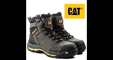 Caterpillar Munising P720161 Grijs Hoge Veiligheidsschoenen S3 Heren