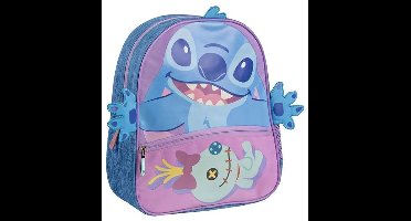 Cerda Stitch Stitch Kinderrugzak Blauw,Roze Kinderen