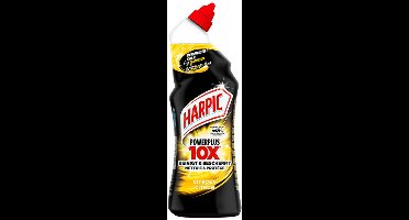 Harpic Power Plus Toiletreiniger Gel Citrus 750 ml | Sterke WC-reiniger met Intense Citroengeur | Verwijdert Kalk, Vlekken & Bacteriën