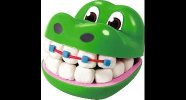 Simba - kneedgum - kunst- & knutselset voor kinderen - tandarts krokodil met kneedpasta en manuele boormachine