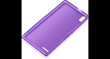 Huawei Case TPU voor Huawei P6 - Paars