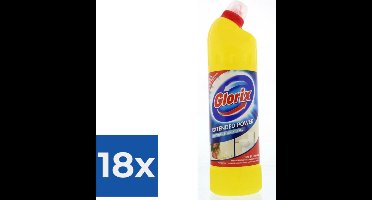 Glorix - Toiletreiniger - Original - Dikke bleek - 750ml x 18