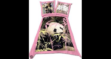 Dekbedovertrek Animal Planet - Panda - 1-persoons (140x200 cm + 1 sloop)