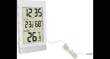 Technoline WS 7039 - Weerstation - Binnen en buiten temperatuur - Binnen luchtvochtigheid - Alarm - Wit