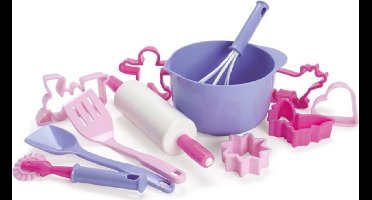 Dantoy 12-delige Bakset Roze