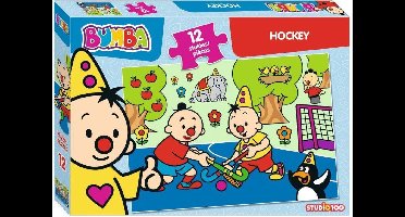 Studio 100 Legpuzzel Bumba Hockey 33 X 23 Cm Blauw 12 Stuks