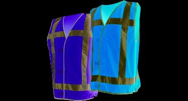 Veiligheidsvest qw3 fluor oranje
