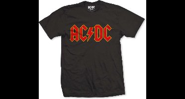 AC/DC - Logo Heren T-shirt - XXL - Zwart