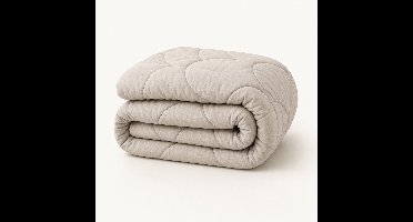 YNOT Dreambed - Velvet Greige - 200x200 - Tweepersoonsdekbed - Dekbed Zonder Overtrek - Wasbaar Hoesloos Dekbed - 30 dagen proefslapen - Dekbed met vaste overtrek