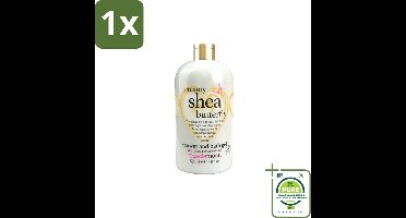 1 x Treaclemoon – Bad- & Douchegel – Creamy Shea Butterfly – 500 ml - Bad En Douchegel - Shea Bad En Douchegel - Bloemige Geur - Ontspannende Baden - Verzorgende Douchegel