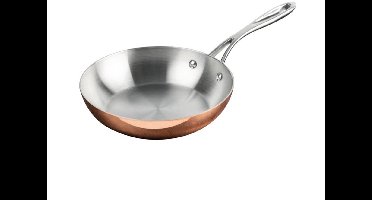 Triwall Koperen Koekenpan - 20cm - Vogue CM678 - Horeca & Professioneel